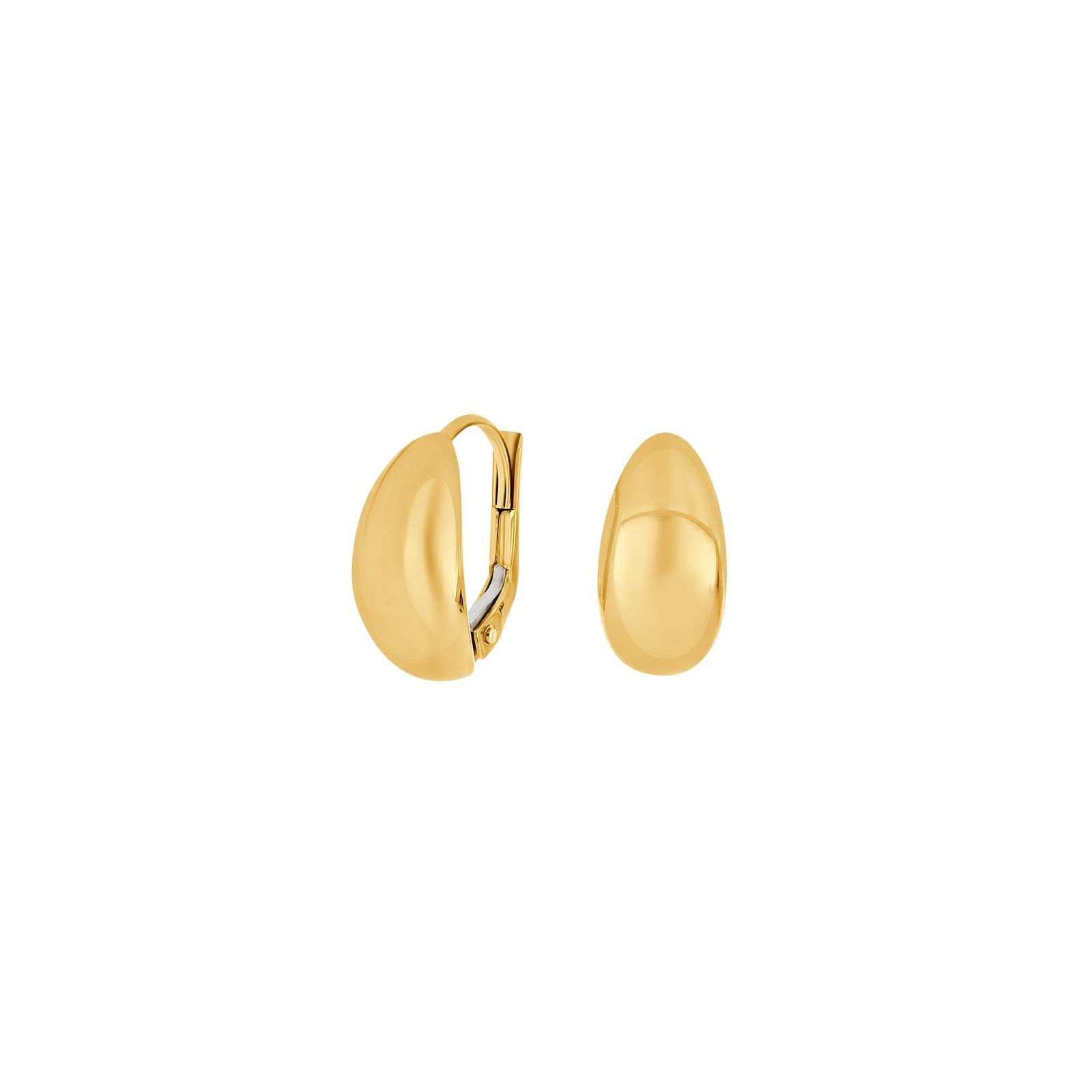 8ct. gold hoops