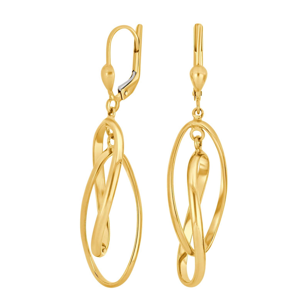 8ct. gold earrings