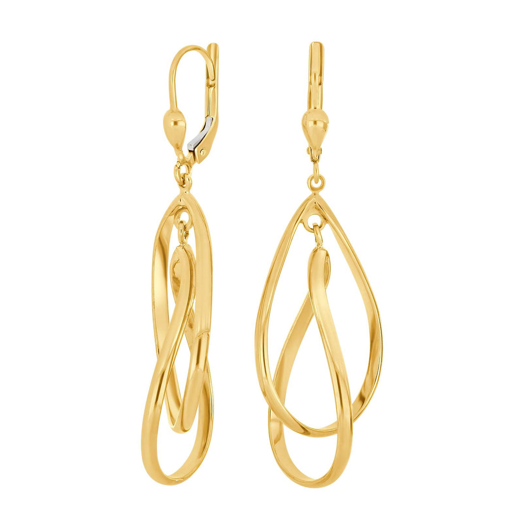 8ct. gold earrings
