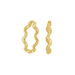 8ct. gold hoops
