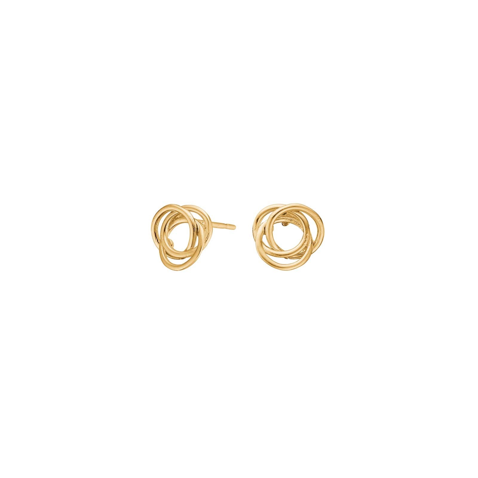 8kt. Goldohrringe