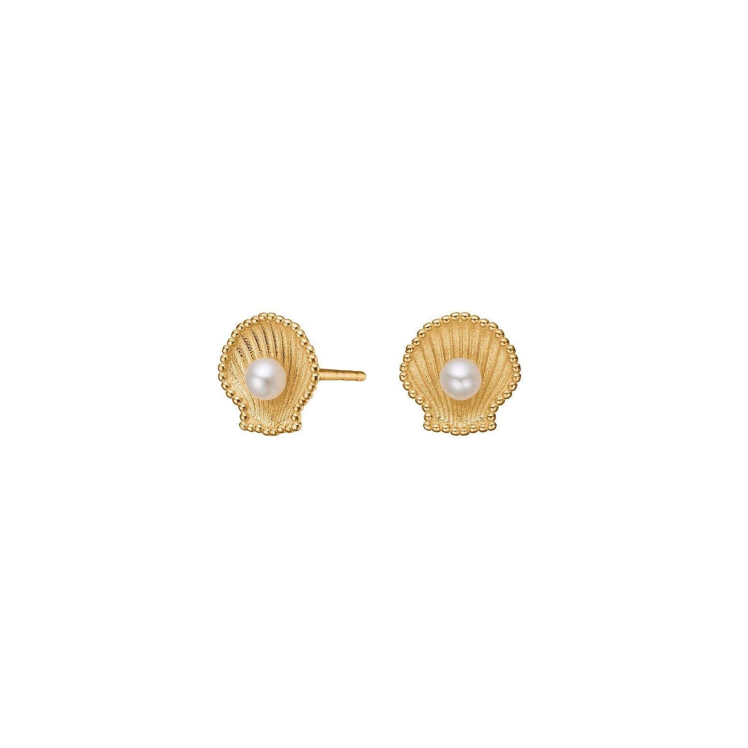 8kt. Gold Ohrringe m/FWT