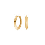 8ct gold hoops
