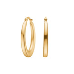 8ct gold hoops