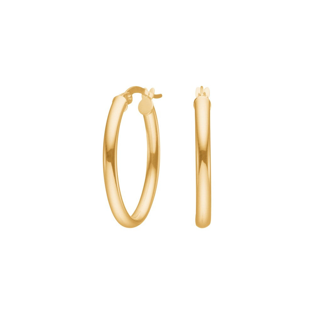 8kt. Goldcreolen