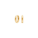 14kt. goldcreolen 2x10mm