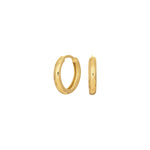 14kt. goldcreolen 2*12mm