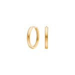 14kt. goldcreolen 2*16mm