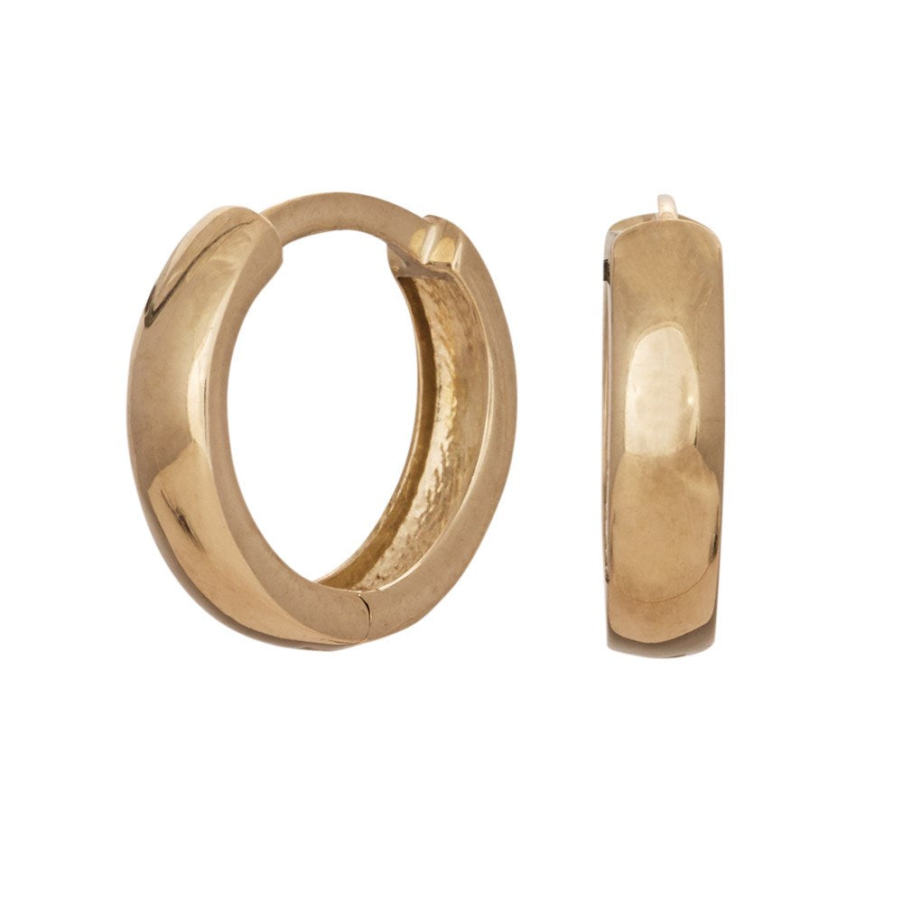 14kt. goldcreolen 3*12mm