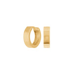 8kt. goldcreolen 4*14mm