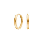 14kt. goldcreolen 3*20mm