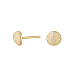 8ct. gold earrings plate 6mm