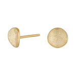 8ct. gold earrings plate 8mm