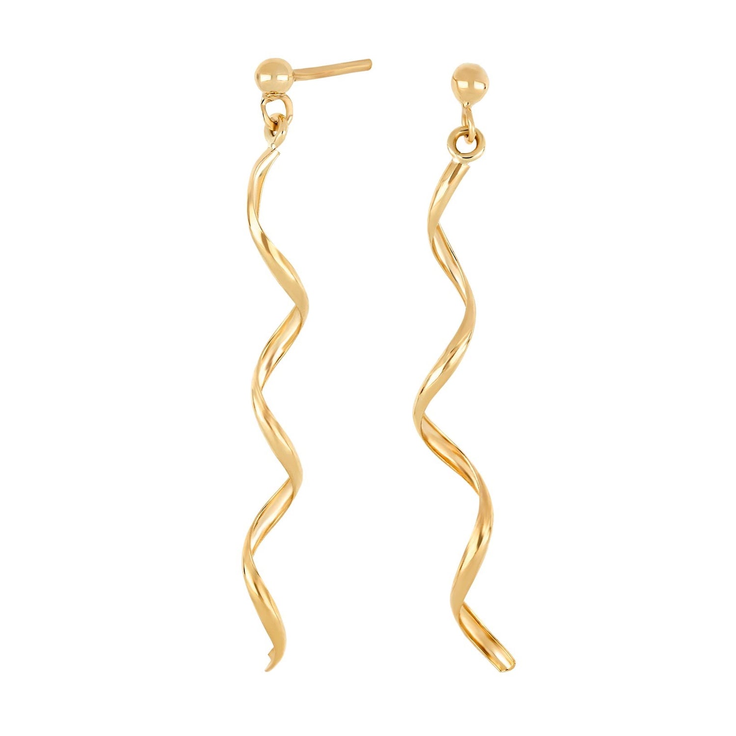 8ct. gold earhanger