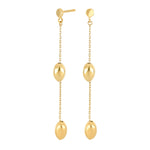 8ct. gold earhanger