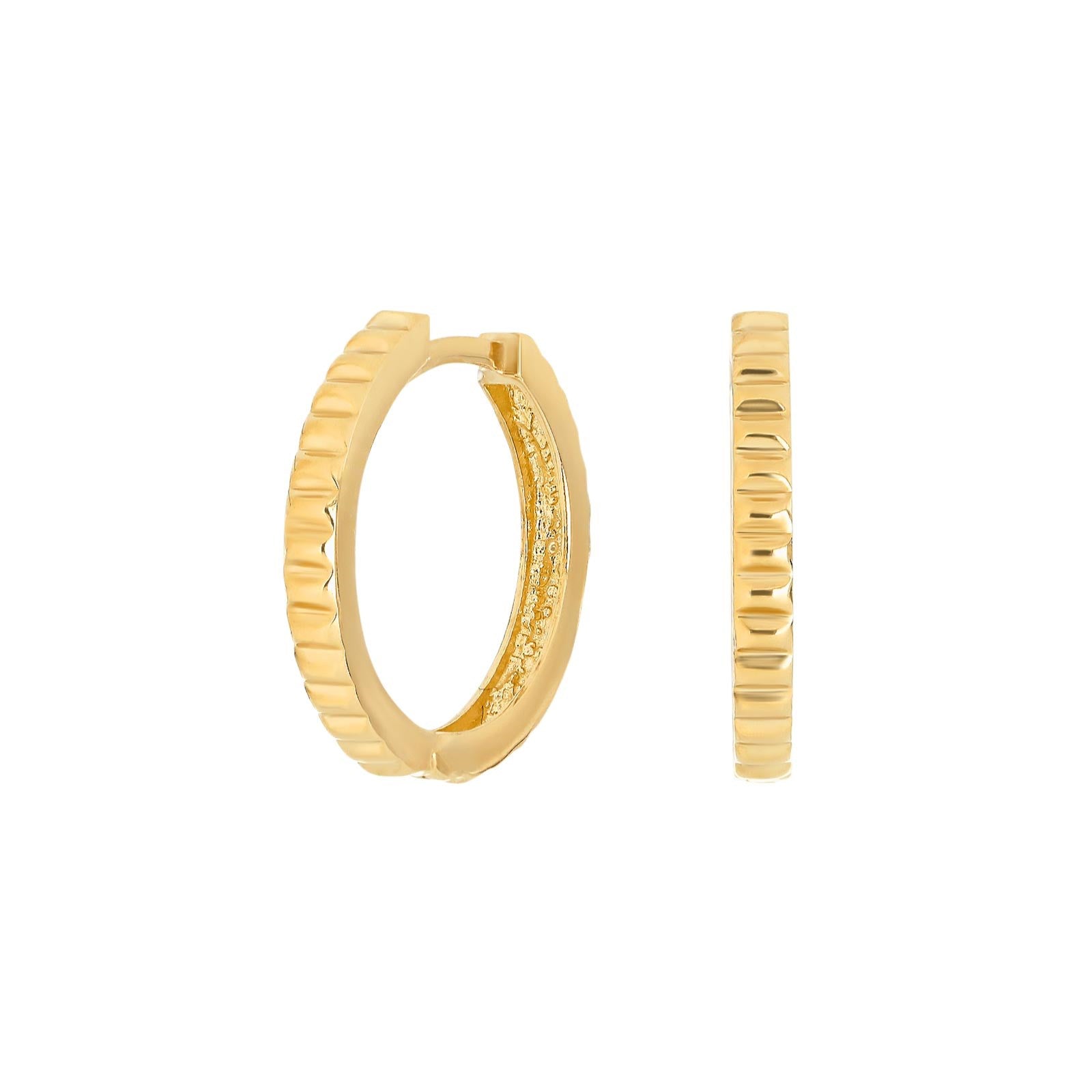 8kt. goldcreolen