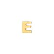 14 kt. gold earring letter - 1 pc.