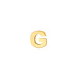 14 kt. gold earring letter - 1 pc.