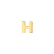 14 kt. gold earring letter - 1 pc.