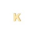 14 kt. gold earring letter - 1 pc.