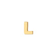 14 kt. gold earring letter - 1 pc.