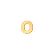 14 kt. gold earring letter - 1 pc.