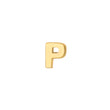 14 kt. gold earring letter - 1 pc.