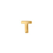 14 kt. gold earring letter - 1 pc.