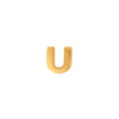 14 kt. gold earring letter - 1 pc.