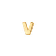14 kt. gold earring letter - 1 pc.