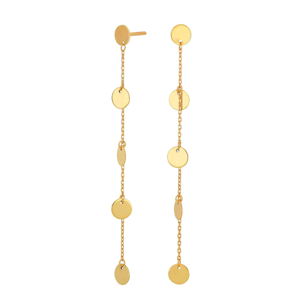 8ct. gold ear hanger