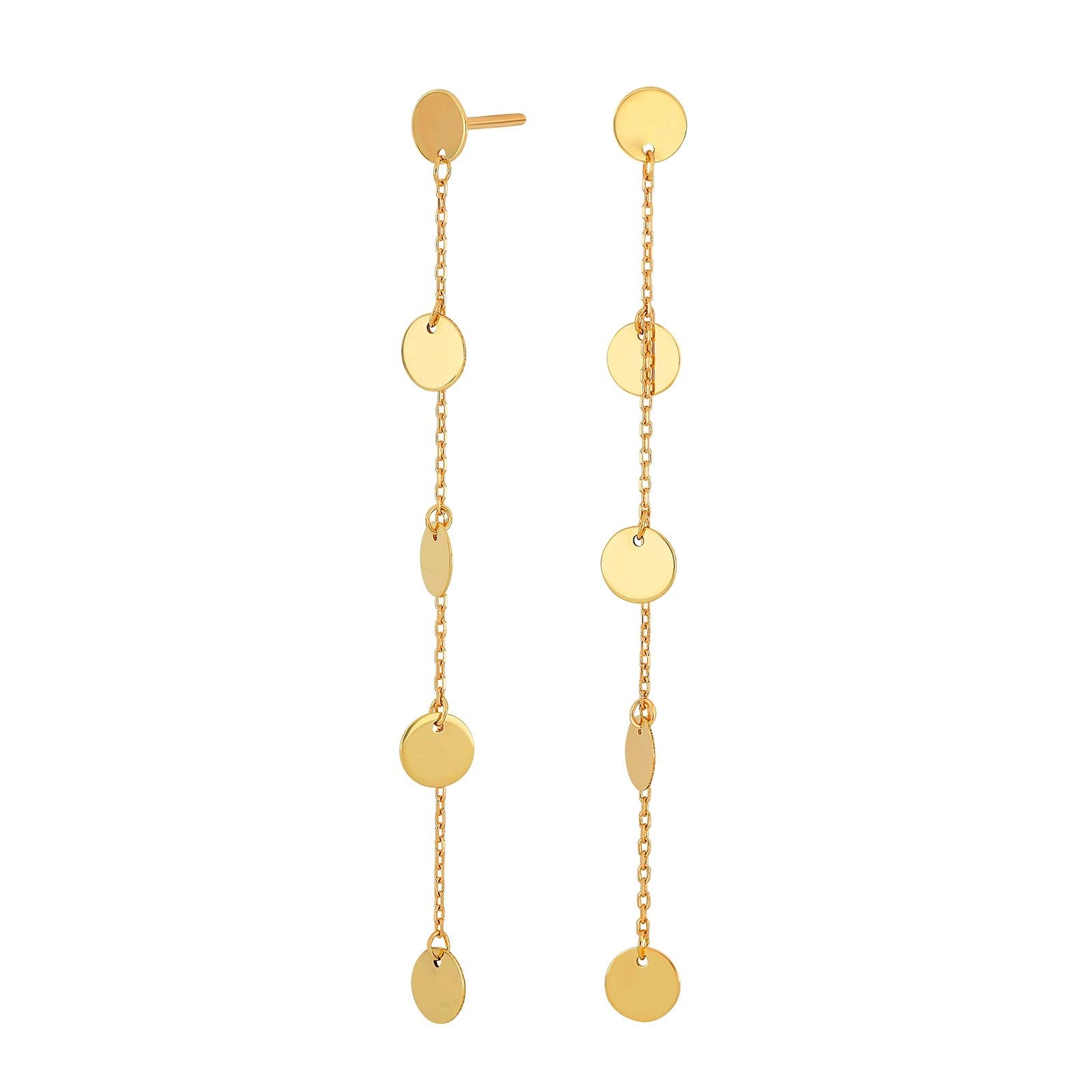 8ct. gold ear hanger