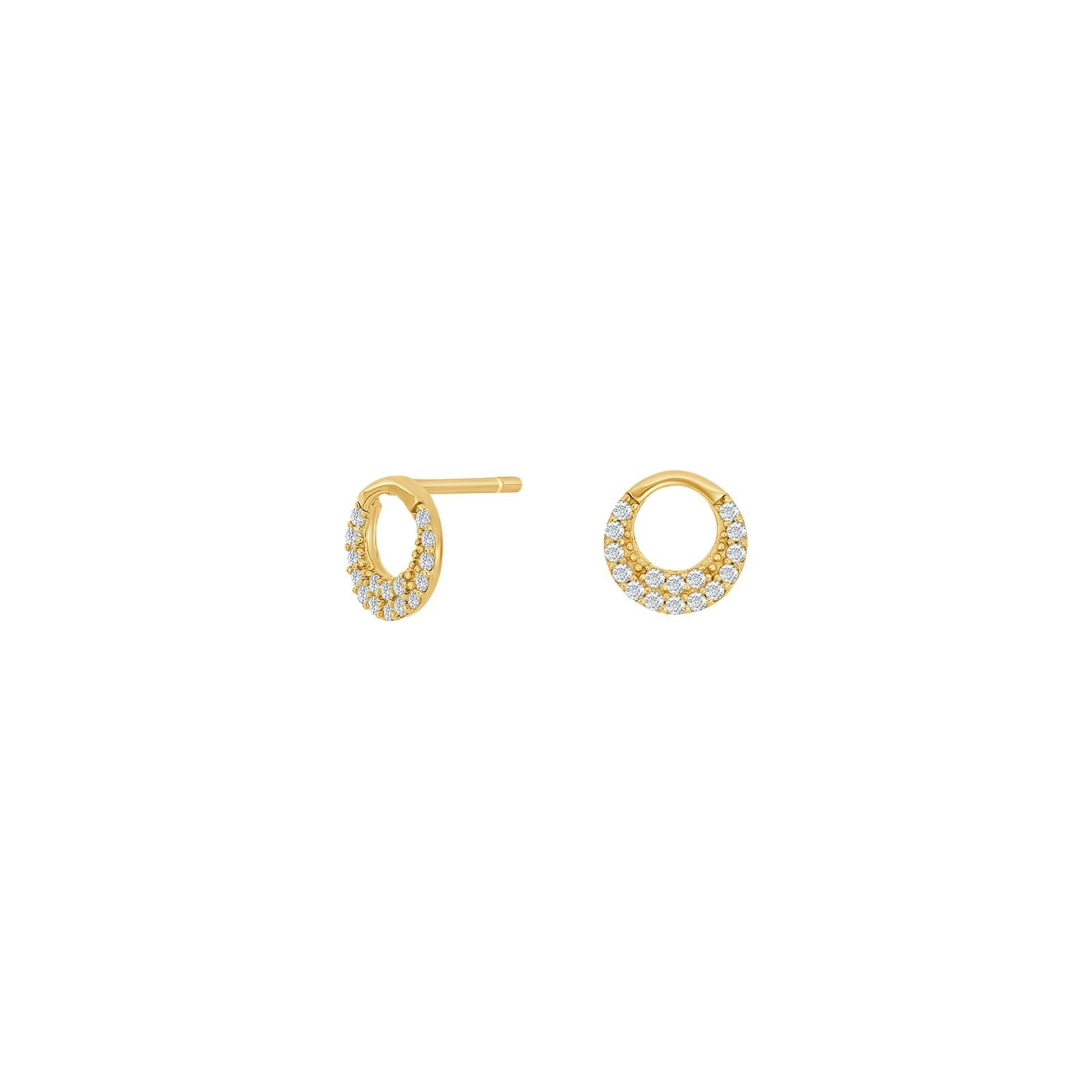 8ct. gold earrings