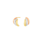 8ct. gold earrings 3-color