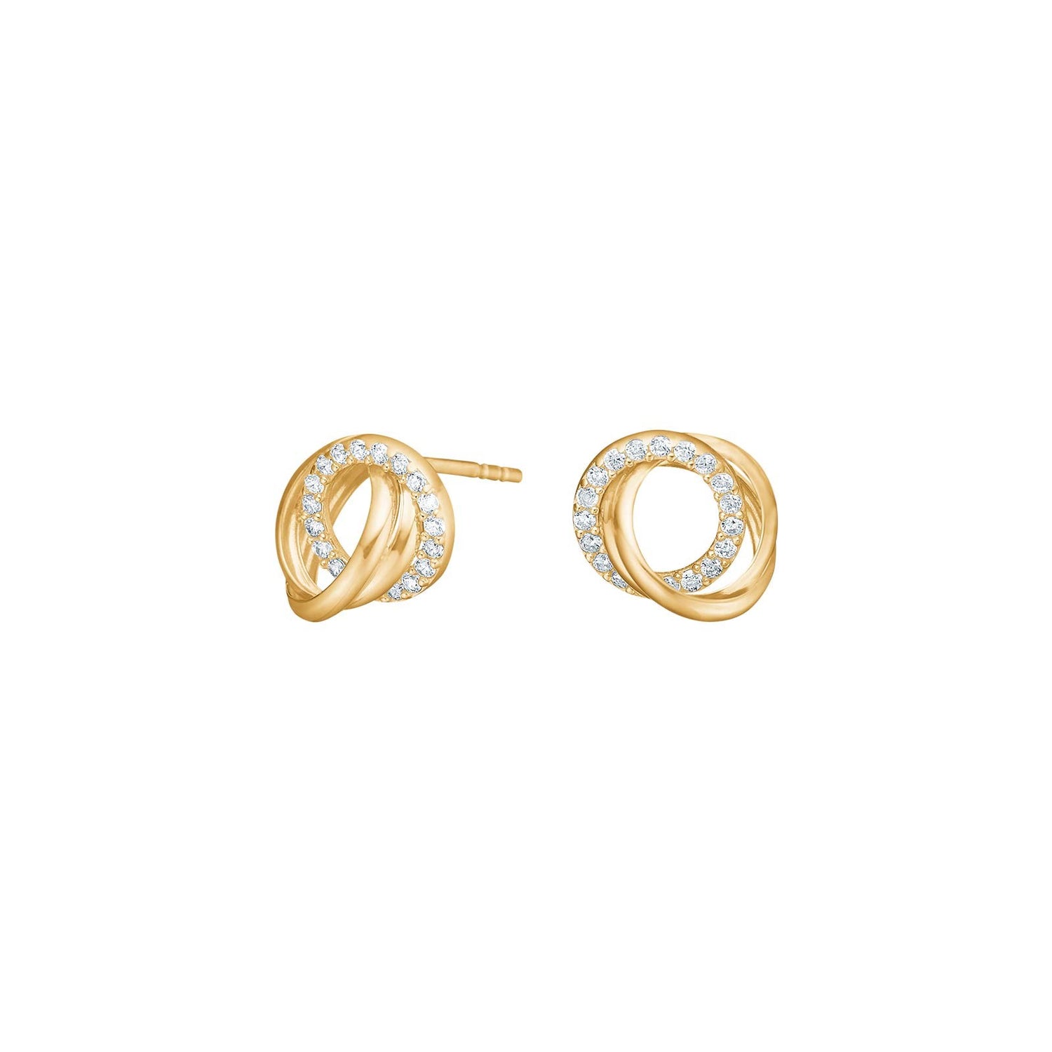 8kt. Gold Ohrstecker Knoten