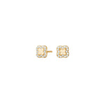 8kt. Gold Ohrstecker m. cz
