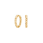 8ct gold hoops