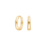 8kt. Goldcreolen 18mm