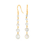 Forg. silver earrings PEARL52