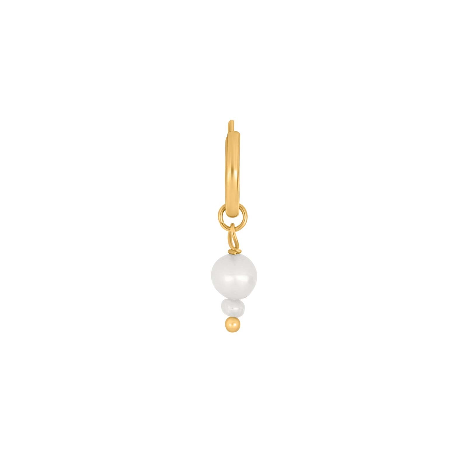 SON earring gold pl. silver