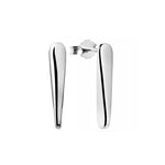Rhd. silver earrings