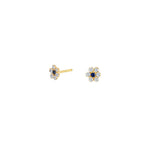 8kt. Goldohrringe m/cz