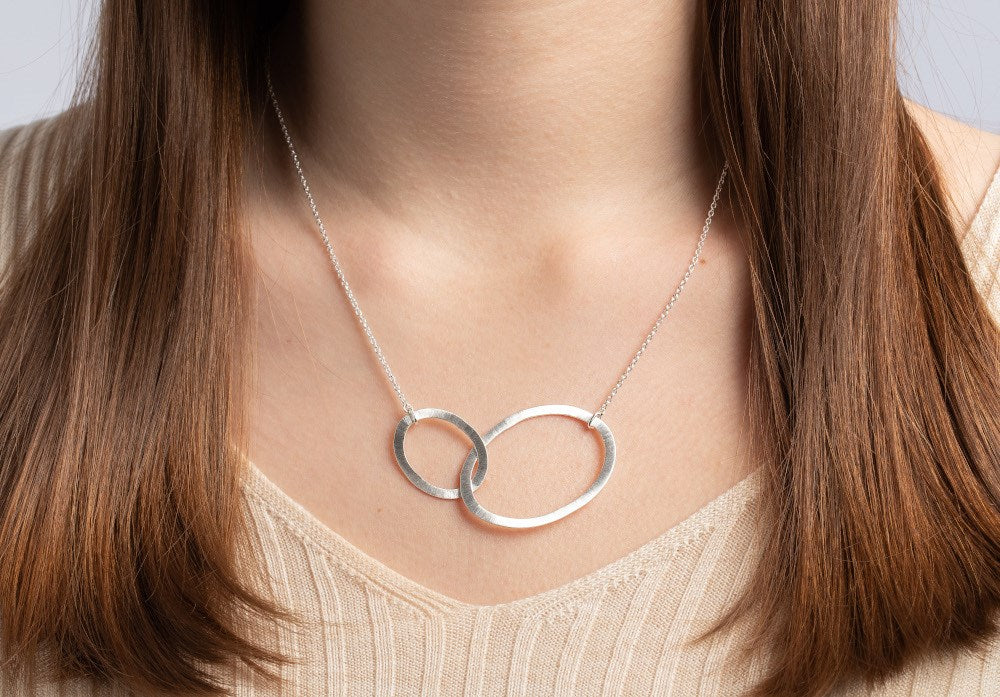 925/- pendant incl. round anchor satin 0,059in
