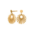 Silver earring SUN52 15mm
