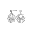 Silver earring SUN52 15mm