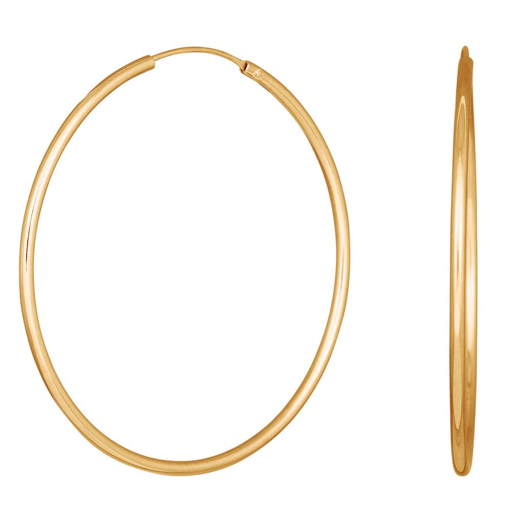 Silber Creole 40mm HOOPS52