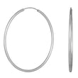 Silber Creole 40mm HOOPS52