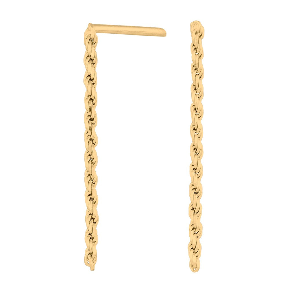 Silberohrringe BORG52 25mm