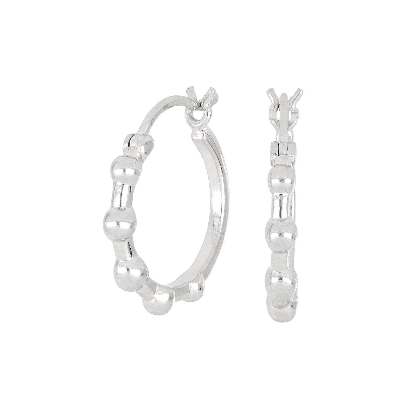 Silber Creolen NICE52 2,4mm