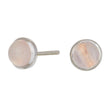 Silber Ohrstecker SWEETS52 Rosenquarz 7mm